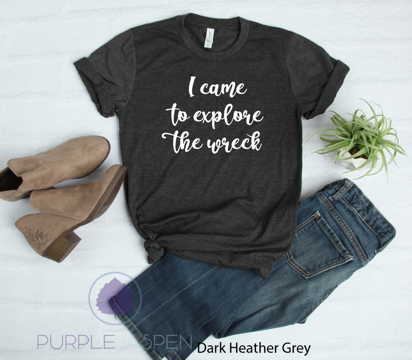 I came to explore the wreck premium Tee