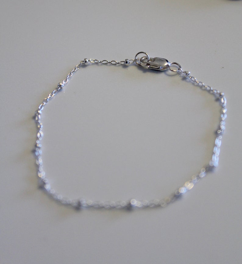 Simple Sterling Silver Bracelet