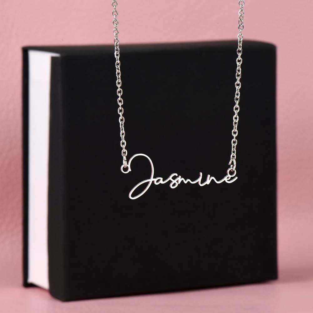 Signature Personalized Name Necklace