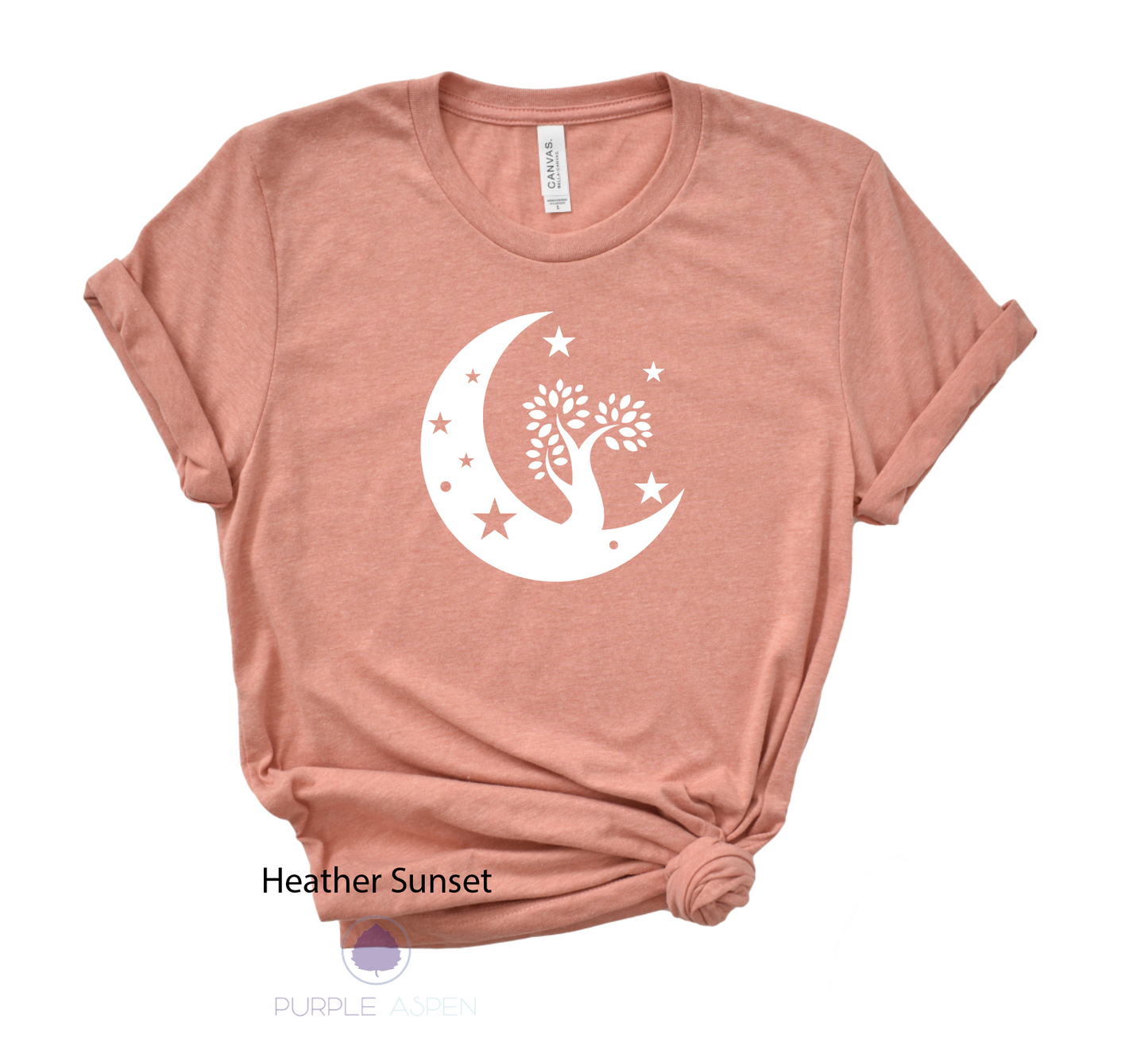 Moon And Stars Premium Tshirt
