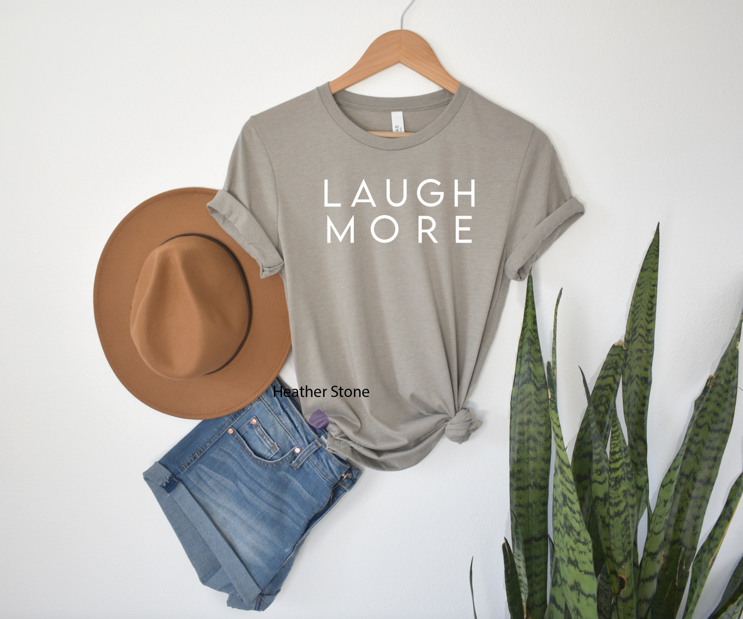 Laugh More Premium Tshirt