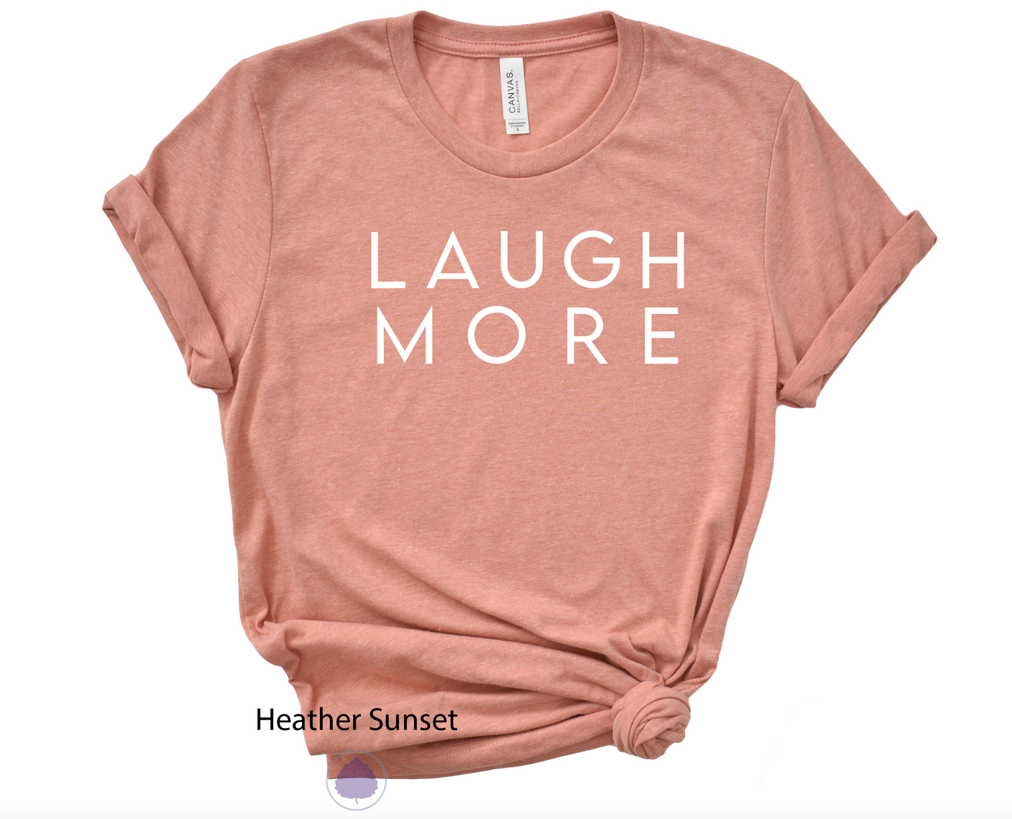 Laugh More Premium Tshirt