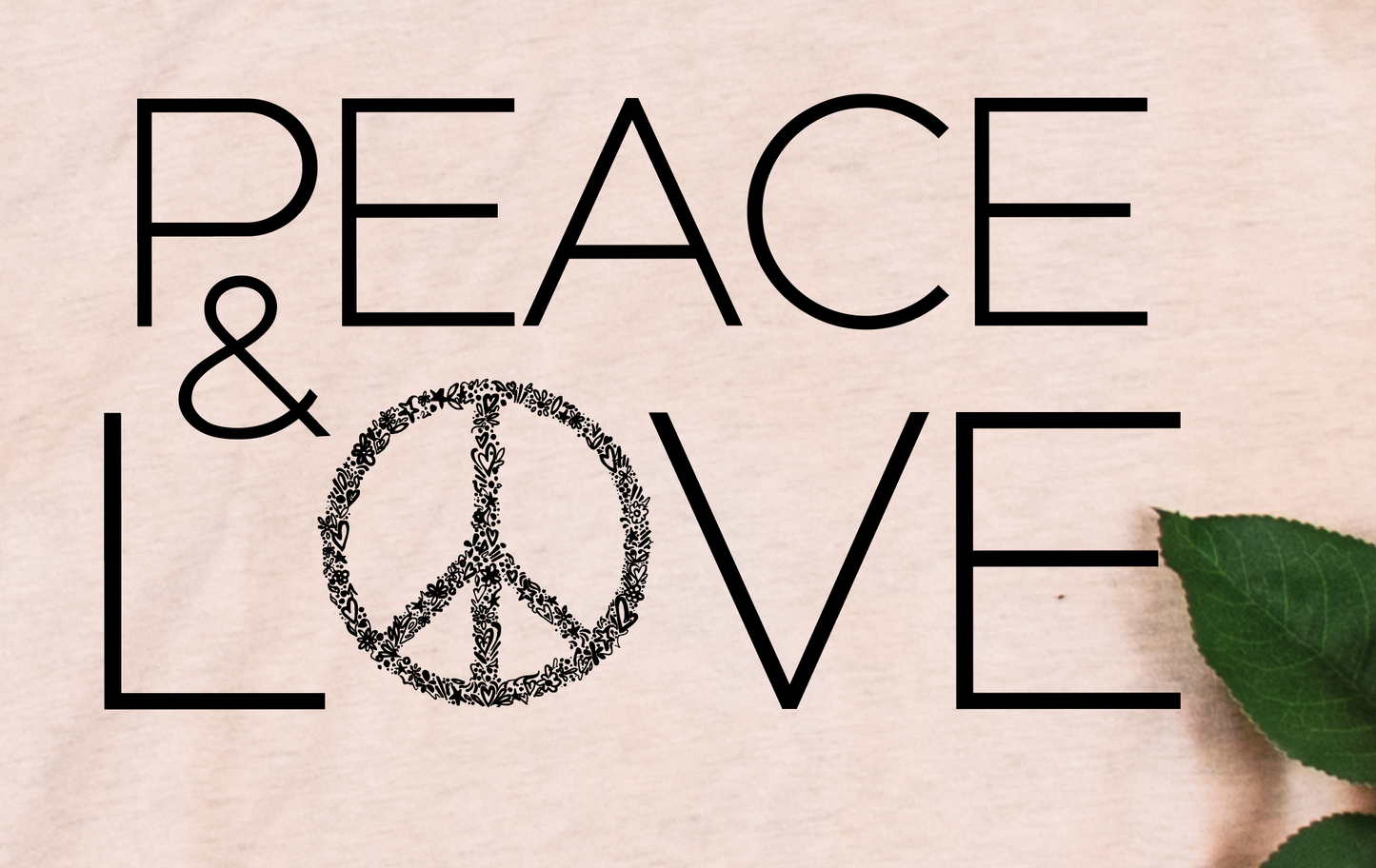 Peace & Love Premium Tee