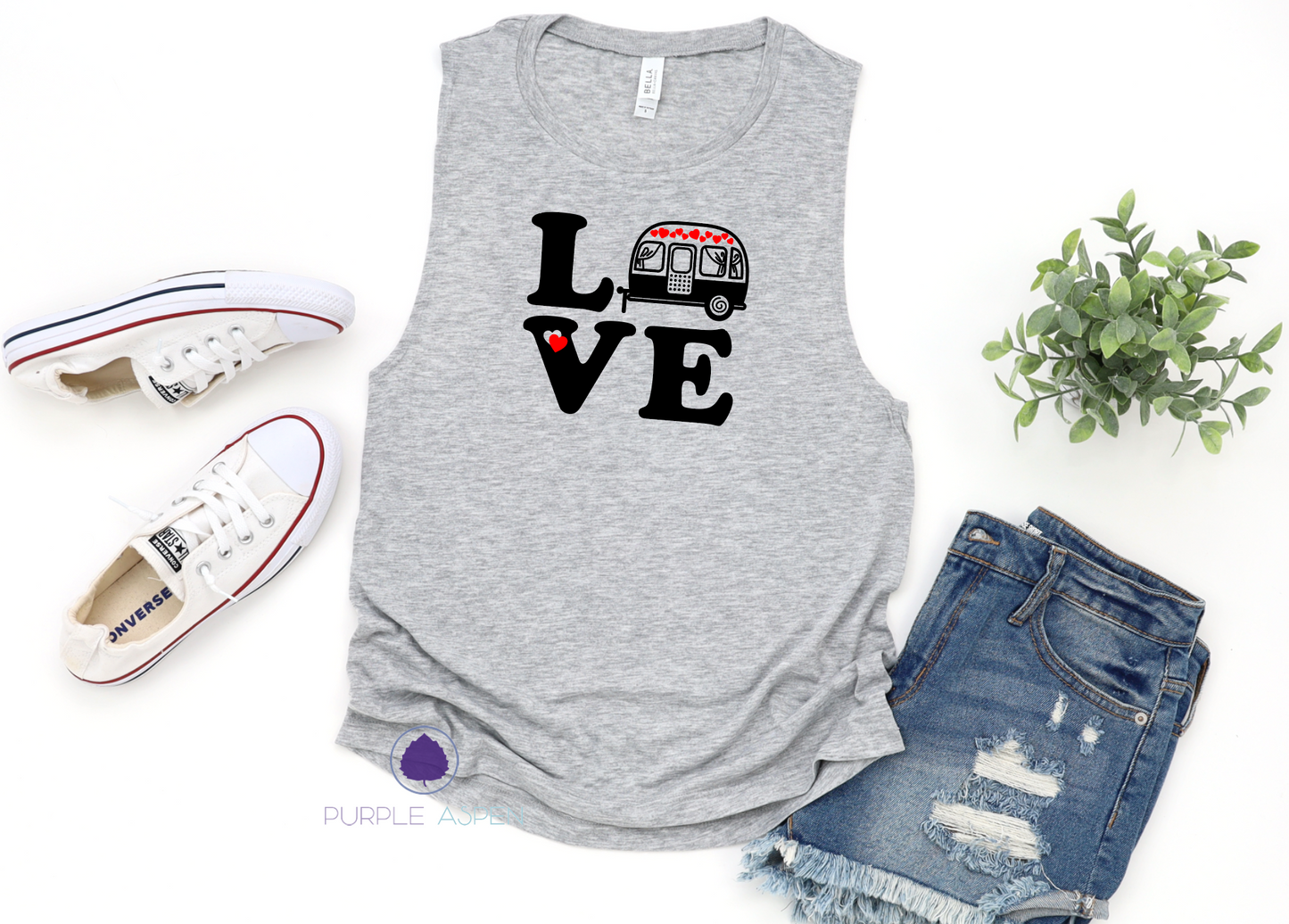 Love Camping Tank Top