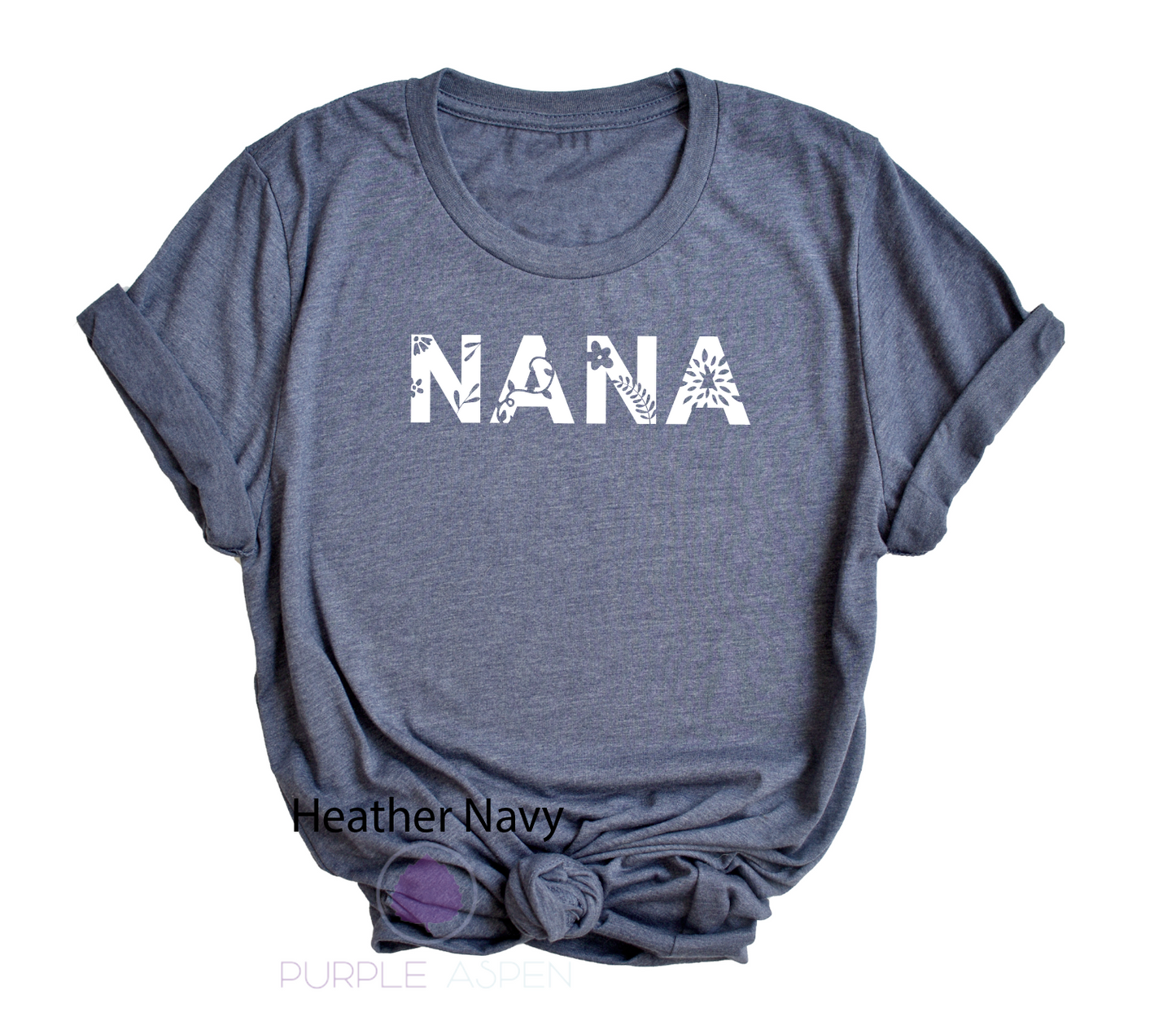 Nana Floral Premium Tshirt