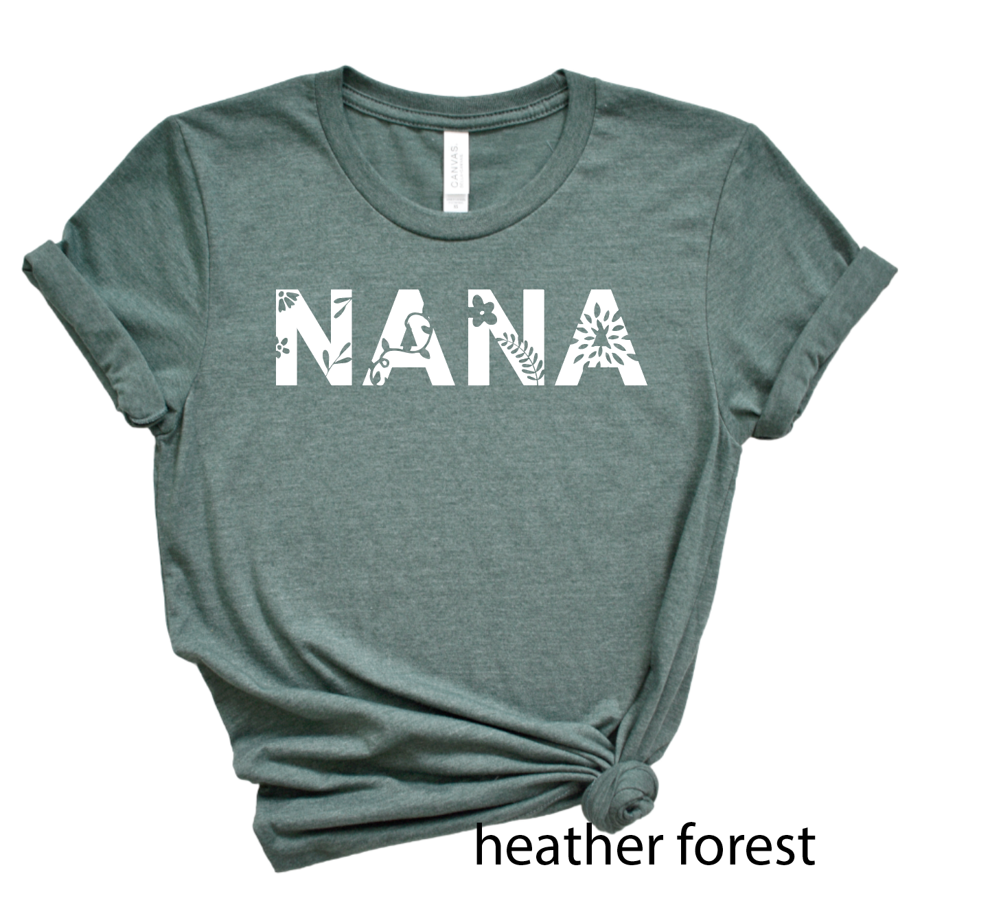 Nana Floral Premium Tshirt