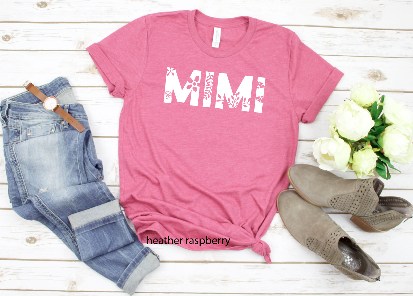 Mimi Floral Premium Tshirt