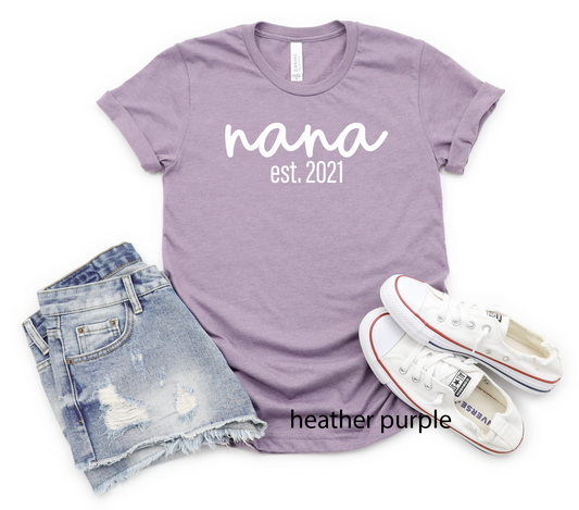 Nana est. 2021 Premium Tshirt