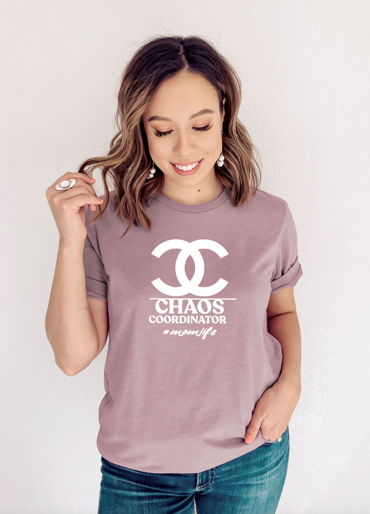 Chaos Coordinator #momlife Tshirt