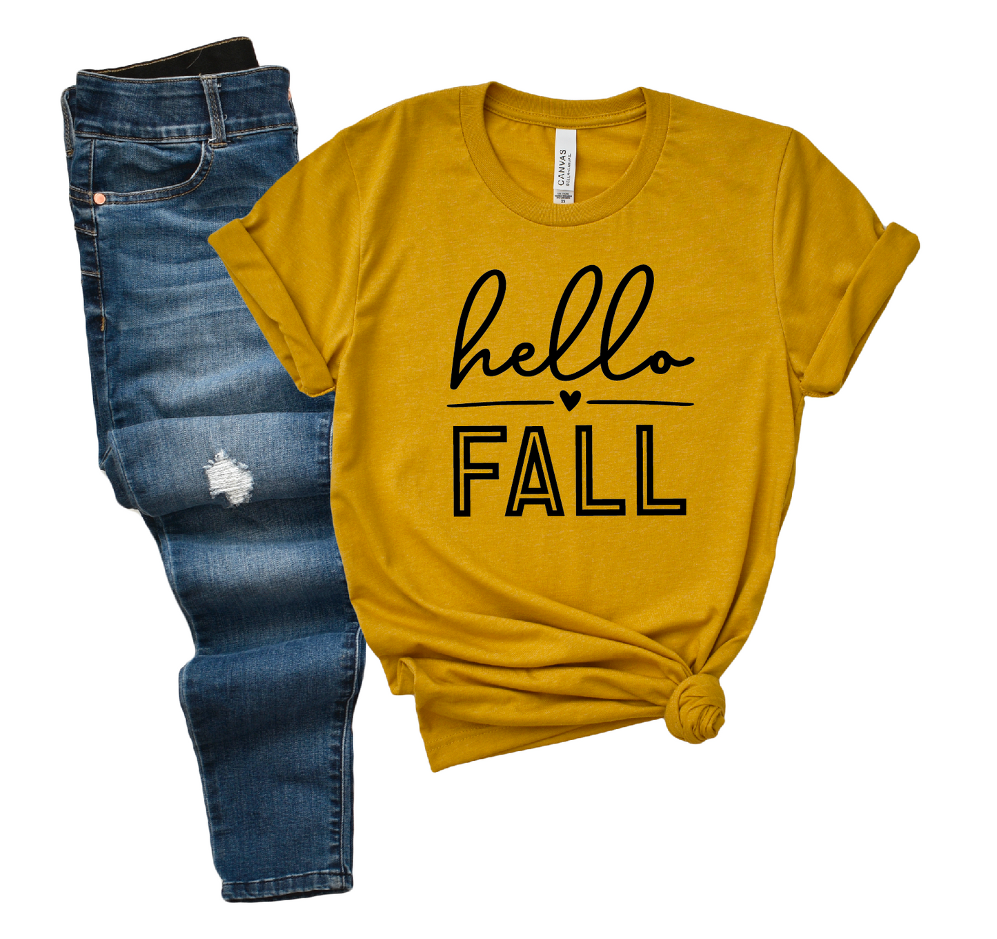 Hello Fall Tee Shirt