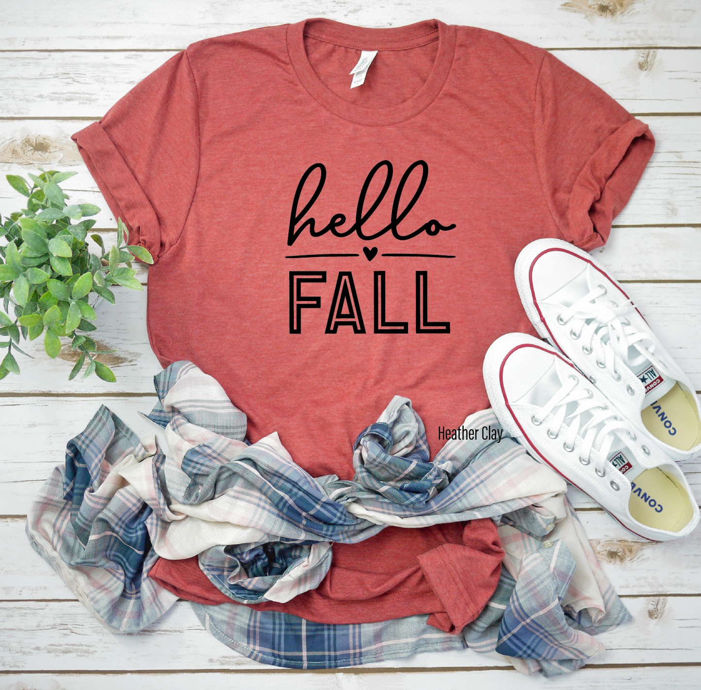 Hello Fall Tee Shirt