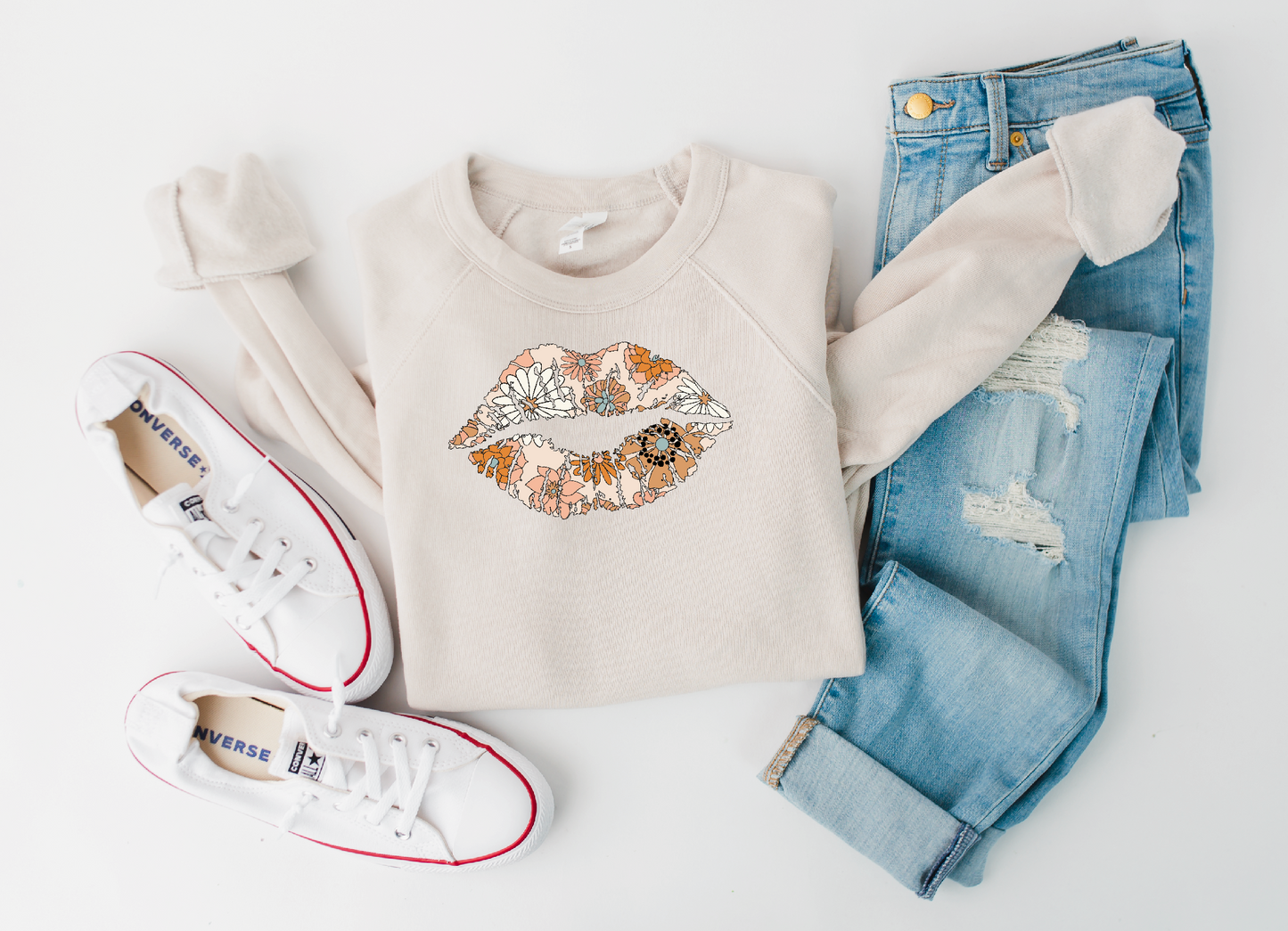 Daisy Lips Sweatshirt